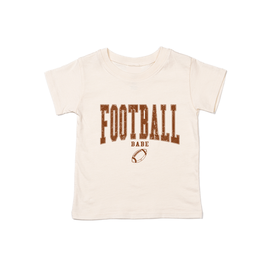 Football Babe - Kids Tee (Natural)