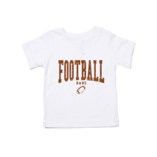 Football Babe - Kids Tee (White)