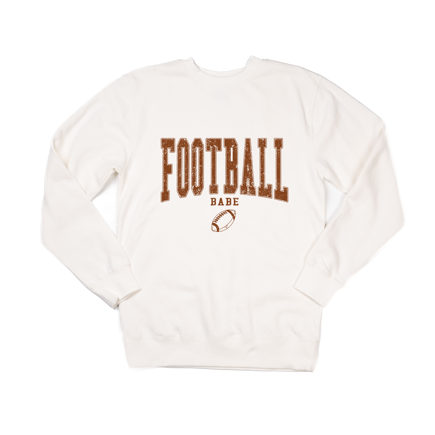 Football Babe - Sweatshirt (Creme)