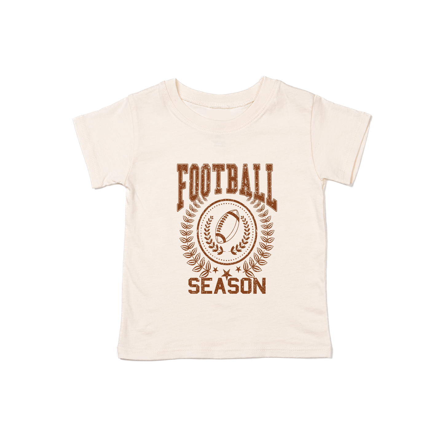 Football Season - Kids Tee (Natural)