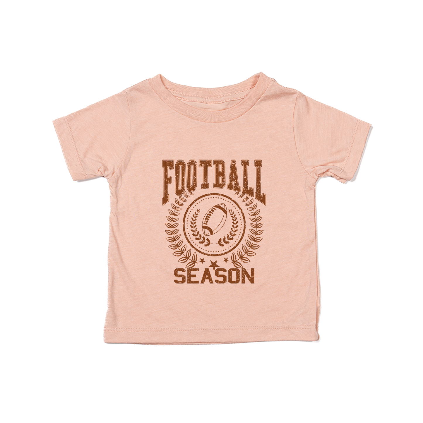 Football Season - Kids Tee (Peach)