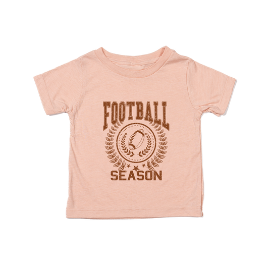 Football Season - Kids Tee (Peach)