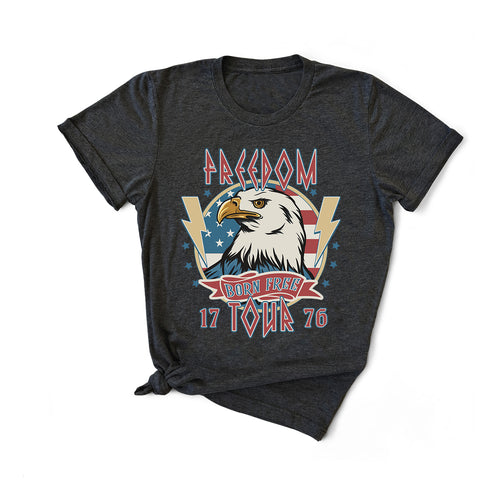 Freedom Tour - Tee (Charcoal Black)