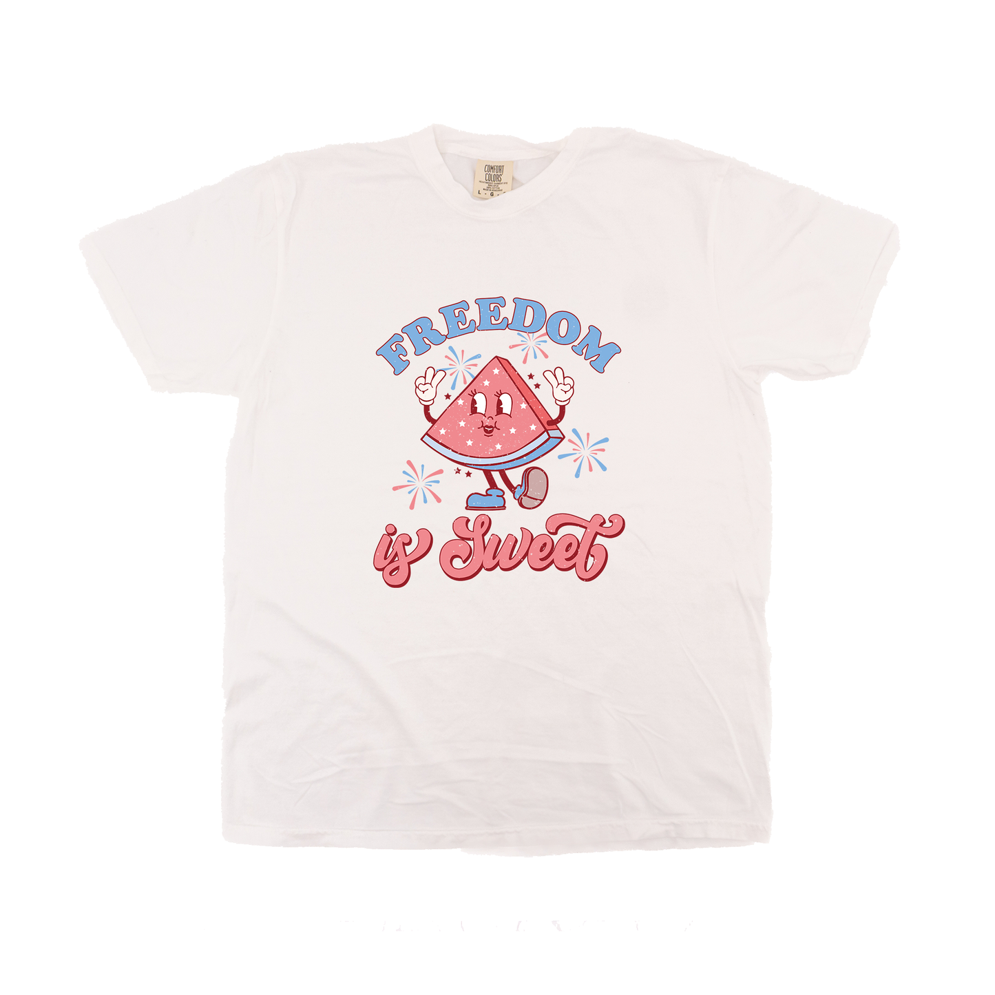 Freedom is Sweet - Tee (Vintage White, Short Sleeve)