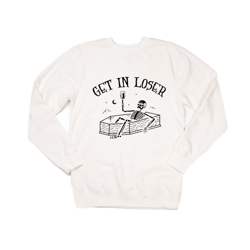 Get in Loser Skeleton - Sweatshirt (Creme)