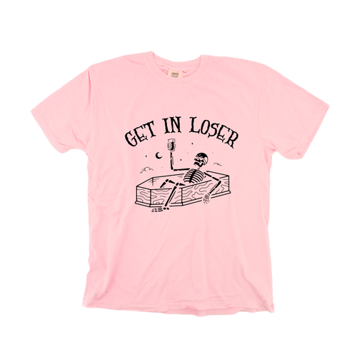 Get in Loser Skeleton - Tee (Pale Pink)