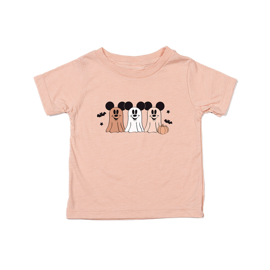 Ghost Mouse - Kids Tee (Peach)