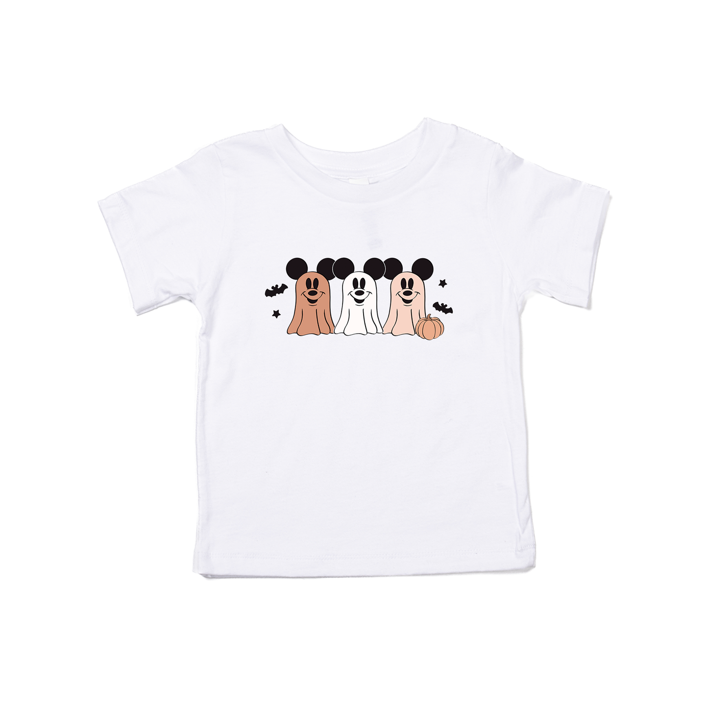 Ghost Mouse - Kids Tee (White)