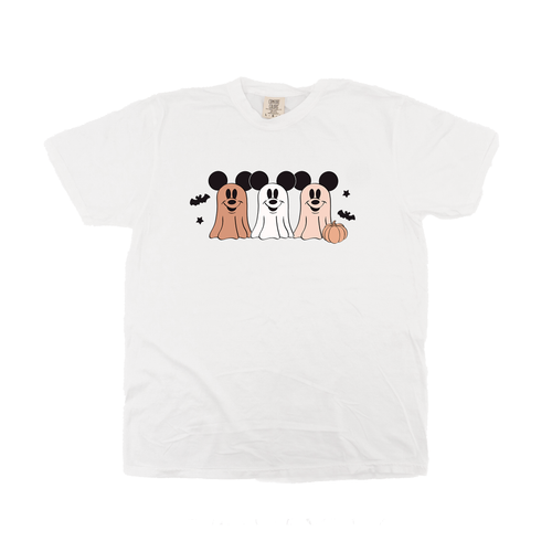Ghost Mouse - Tee (Vintage White, Short Sleeve)