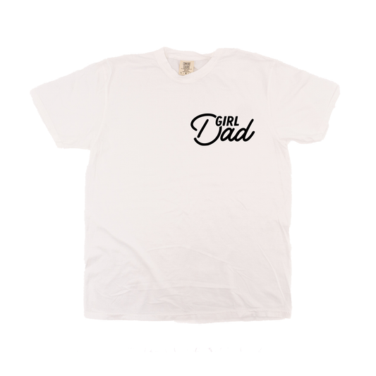 Girl Dad® (Ace, Black, Pocket) - Tee (Vintage White)