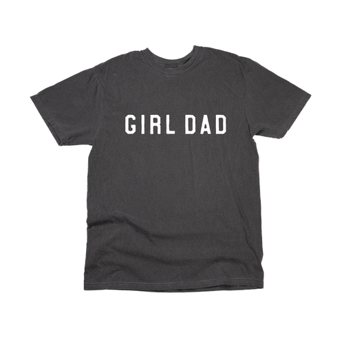 Girl Dad® (Across Front, White) - Tee (Smoke)