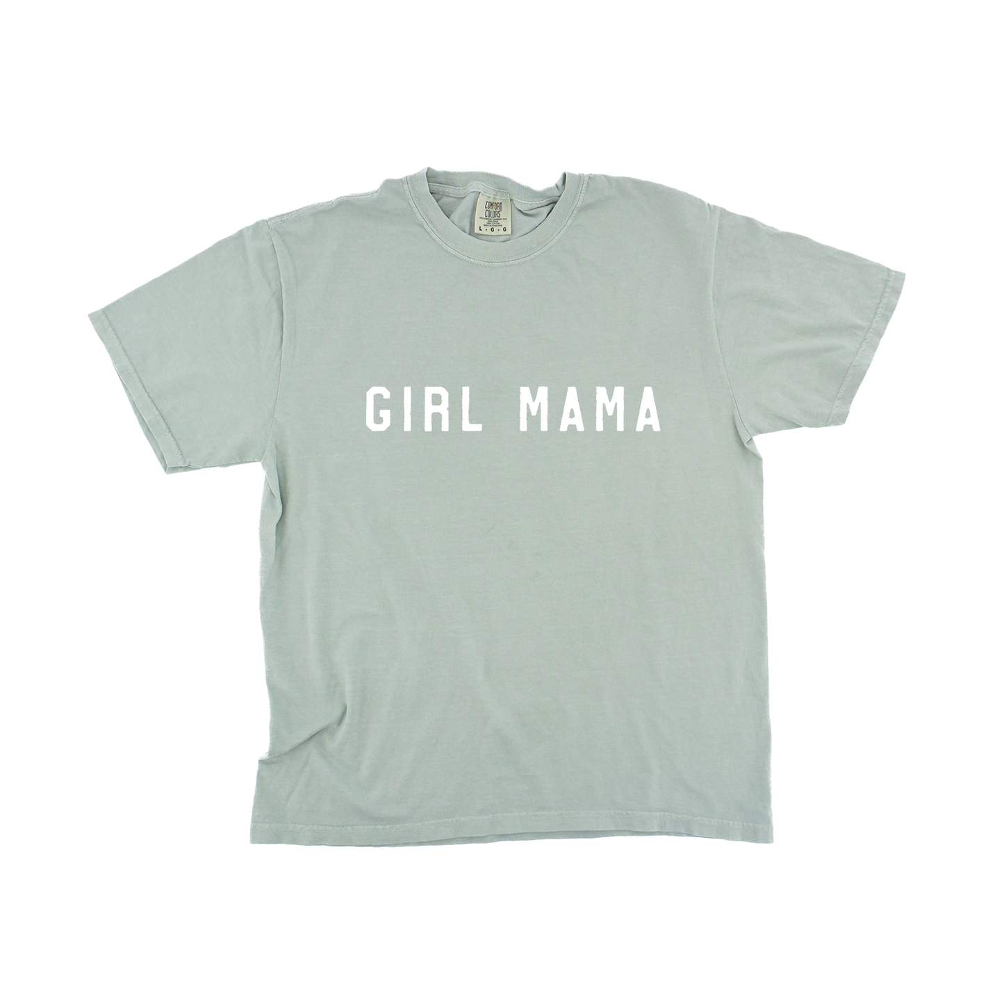 Girl Mama (Across Front, White) - Tee (Bay)