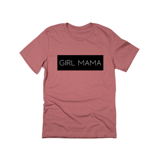 Girl Mama (Boxed Collection, Black Box/White Text) - Tee (Mauve)