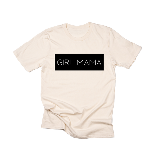 Girl Mama (Boxed Collection, Black Box/White Text) - Tee (Natural)