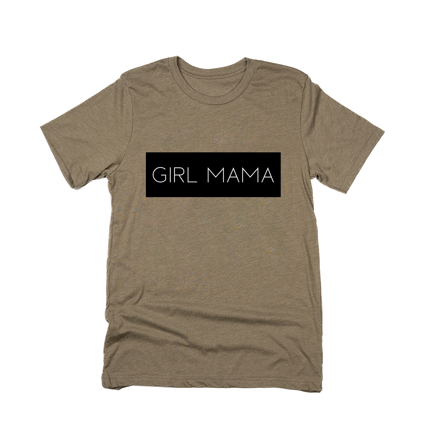 Girl Mama (Boxed Collection, Black Box/White Text) - Tee (Olive)