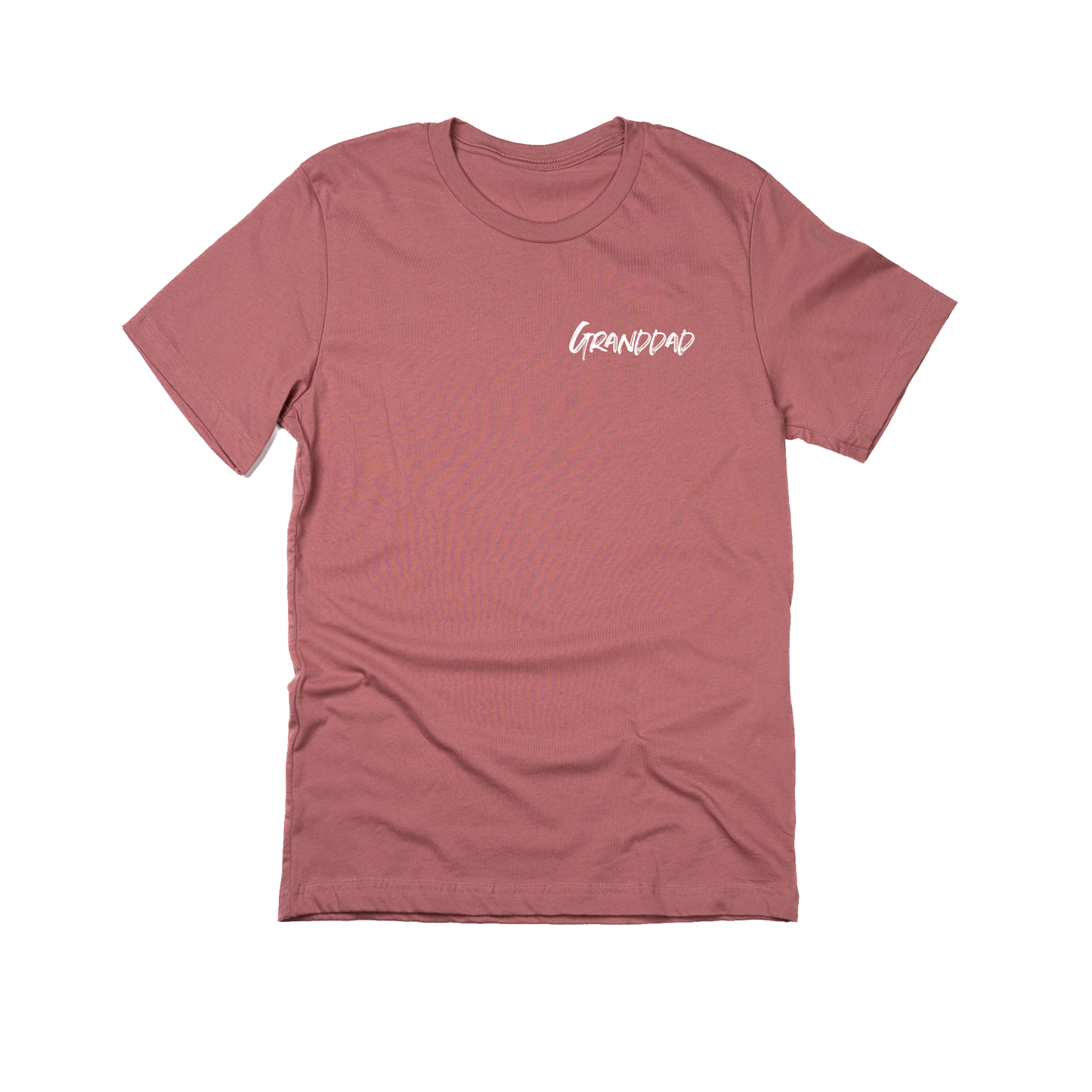 Granddad (Brushed, White, Pocket) - Tee (Mauve)