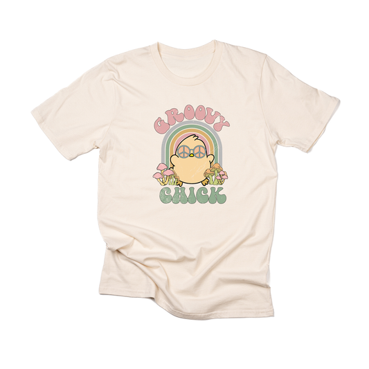 Groovy Chick - Tee (Natural)