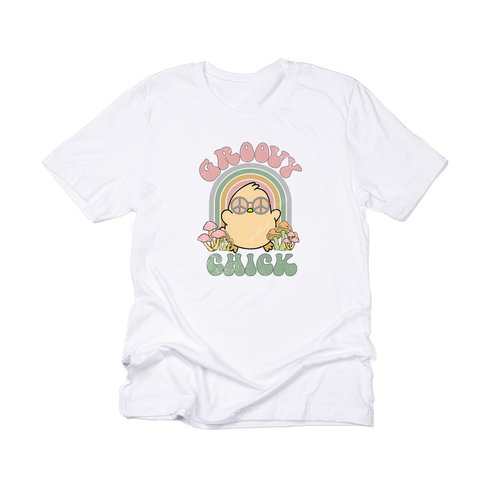 Groovy Chick - Tee (White)