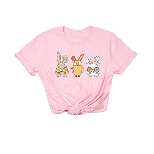 Groovy Easter Friends - Tee (Pink)