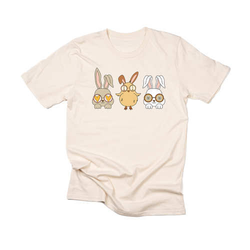 Groovy Easter Friends - Tee (Vintage Natural)