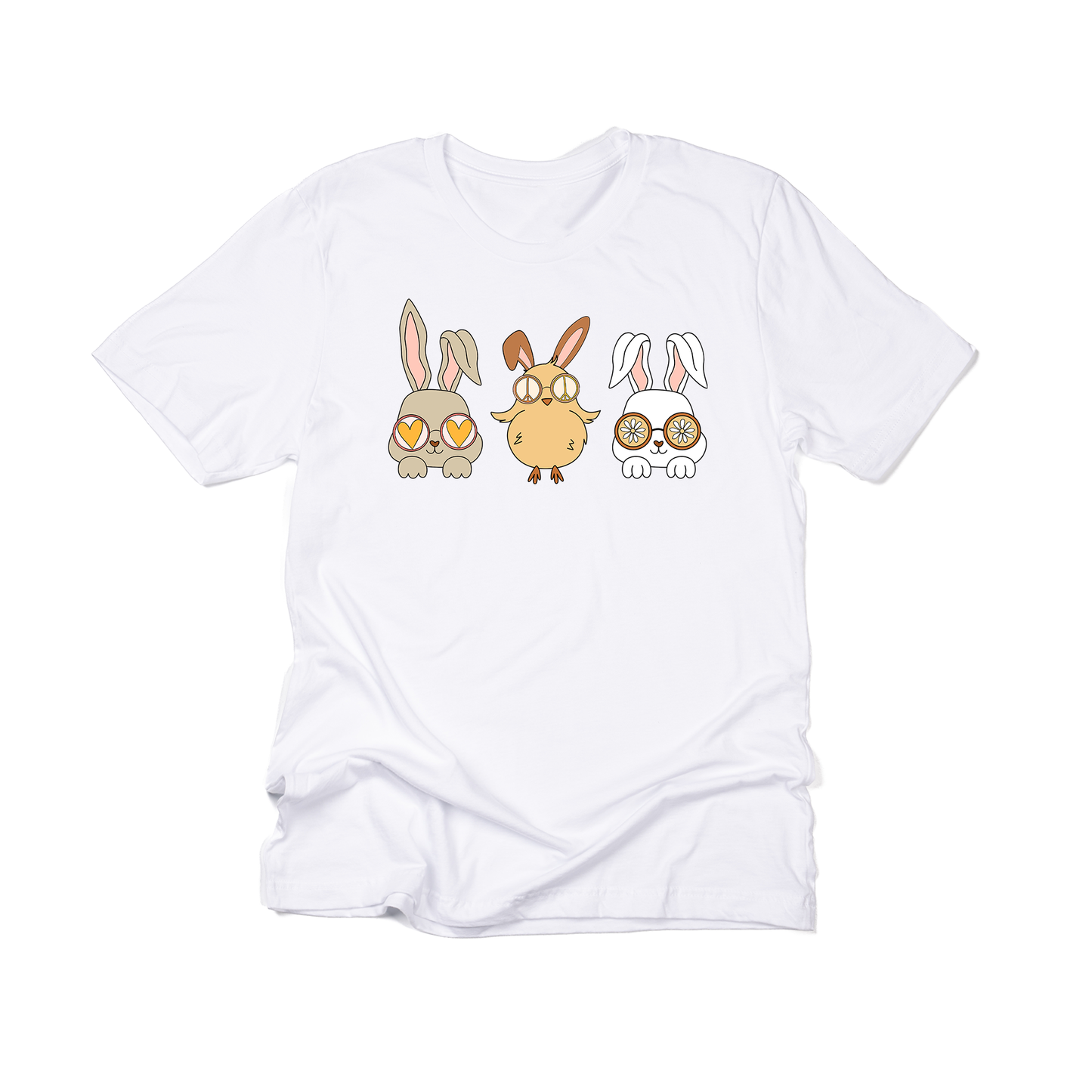 Groovy Easter Friends - Tee (Vintage White)