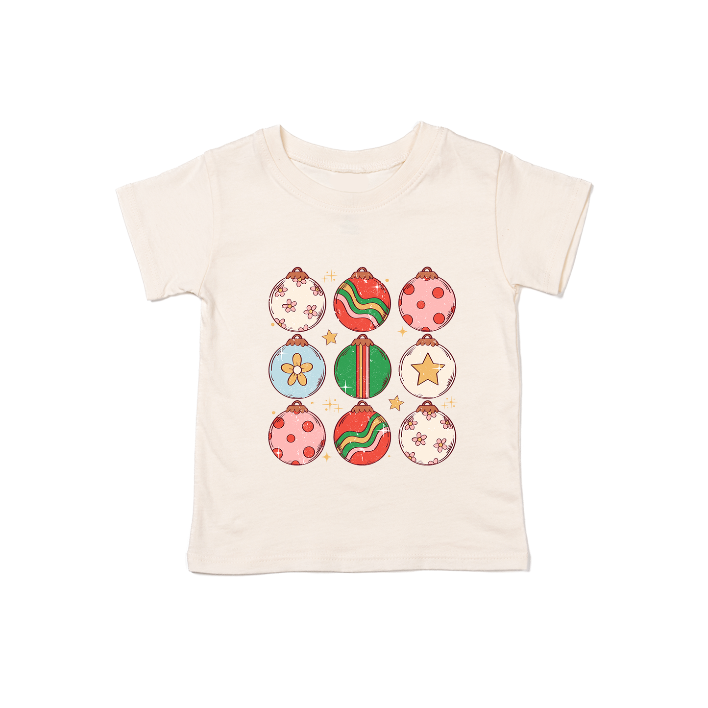 Groovy Ornaments - Kids Tee (Natural)