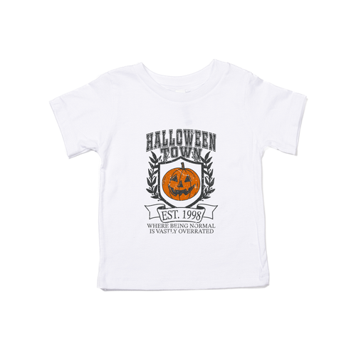 Halloweentown University Normal Is Overrated - Kids Tee (White)