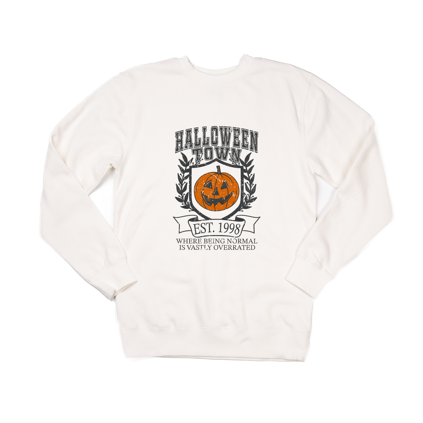 Halloweentown University Normal Is Overrated - Sweatshirt (Creme)