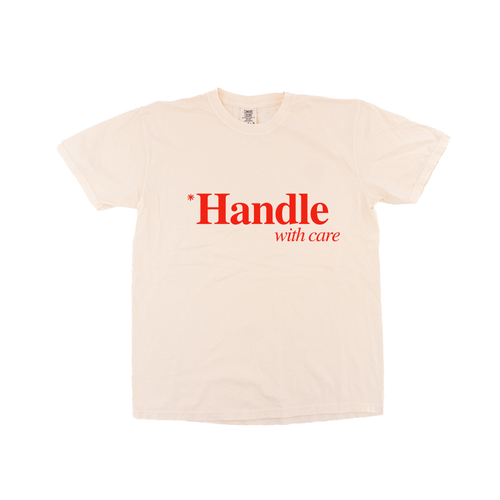 *Handle With Care - Tee (Vintage Natural, Short Sleeve)