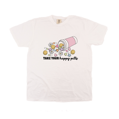 Happy Pills - Tee (Vintage White)