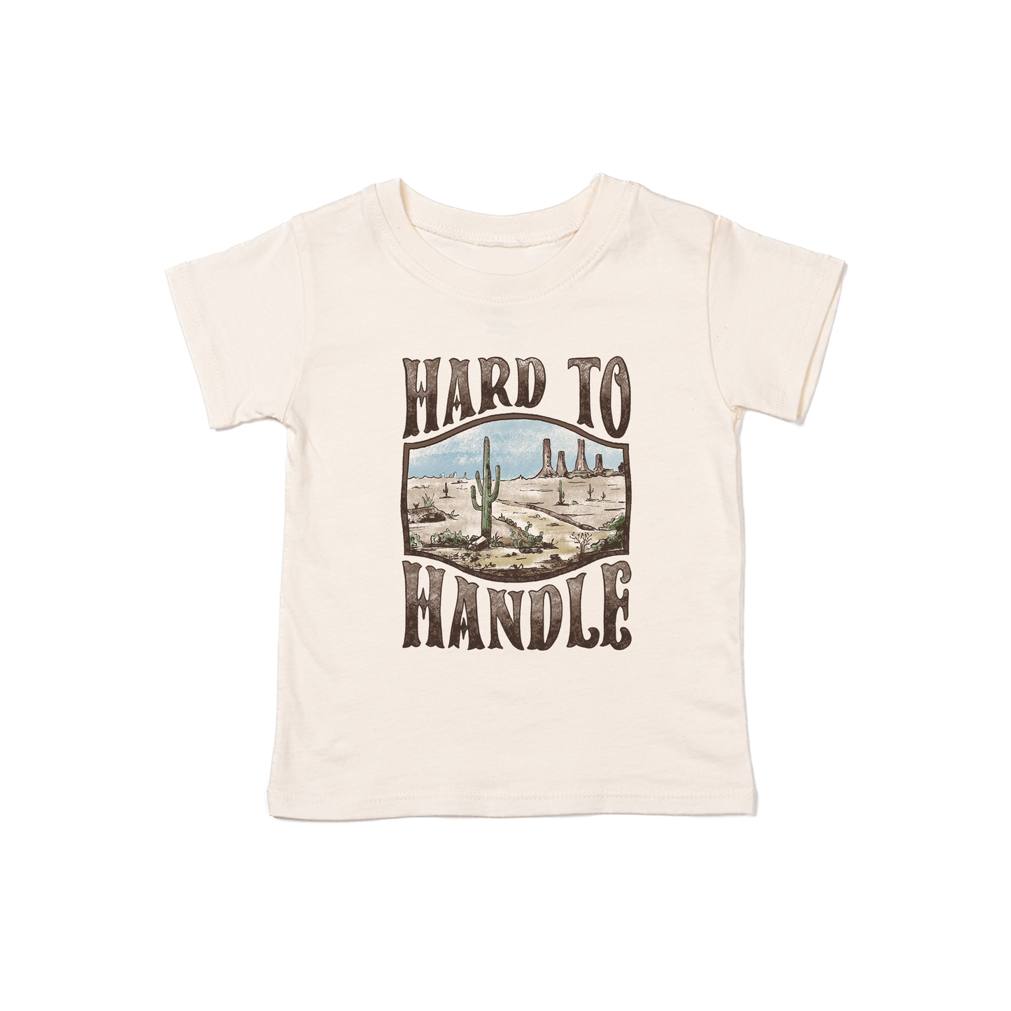 Hard to Handle - Kids Tee (Natural)