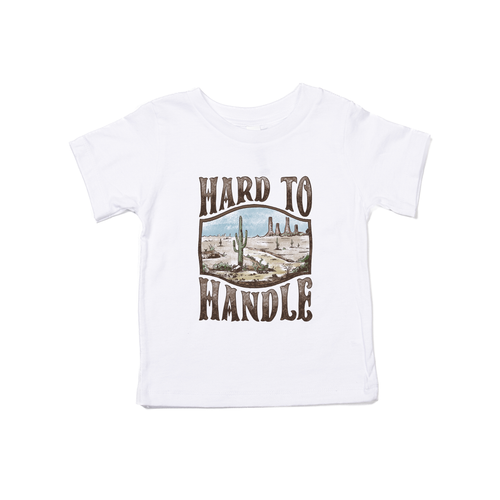 Hard to Handle - Kids Tee (White)