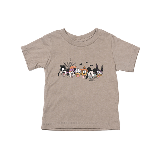 Haunted Clubhouse Friends - Kids Tee (Pale Moss)
