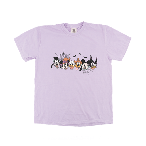 Haunted Clubhouse Friends - Tee (Pale Purple)