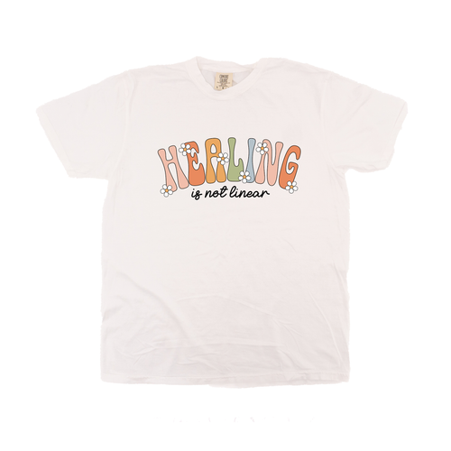 Healing is Not Linear - Tee (Vintage White)