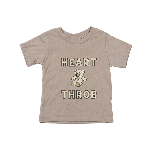 Heart Throb - Kids Tee (Pale Moss)