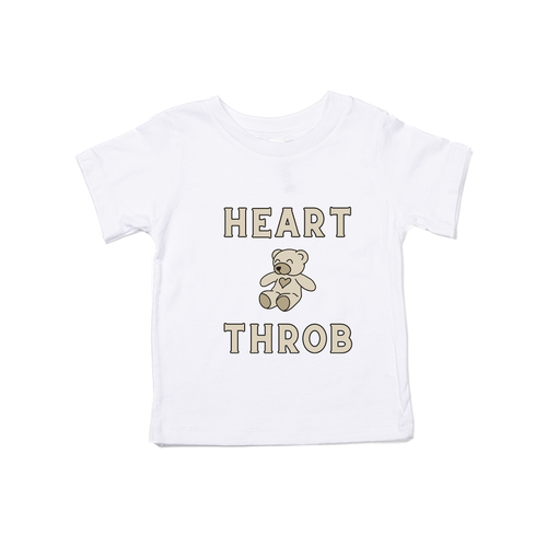 Heart Throb - Kids Tee (White)