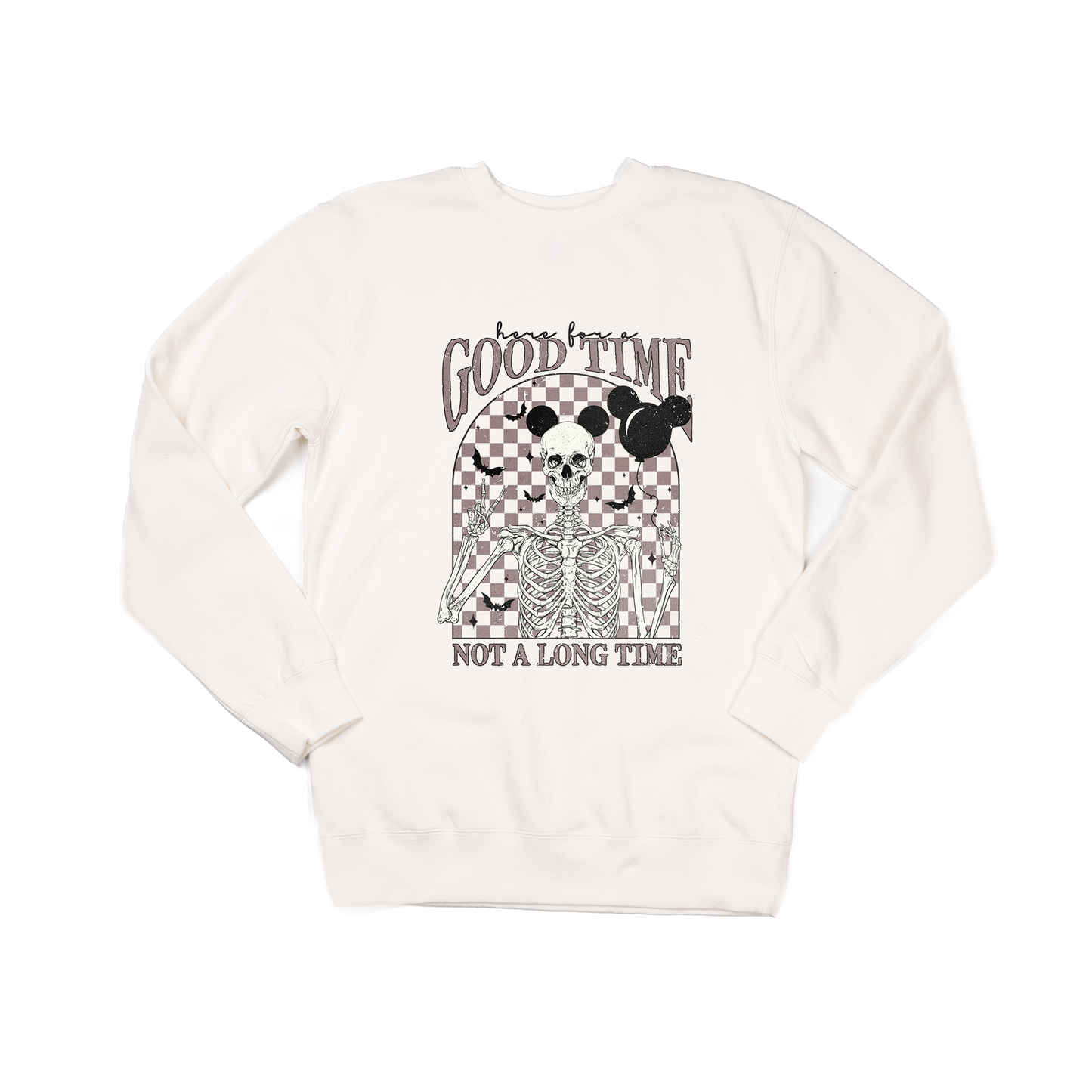 Here For A Good Time - Sweatshirt (Creme)