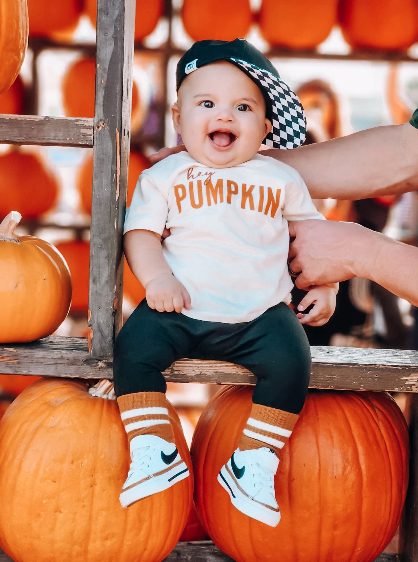 Hey Pumpkin - Kids Tee (Natural)