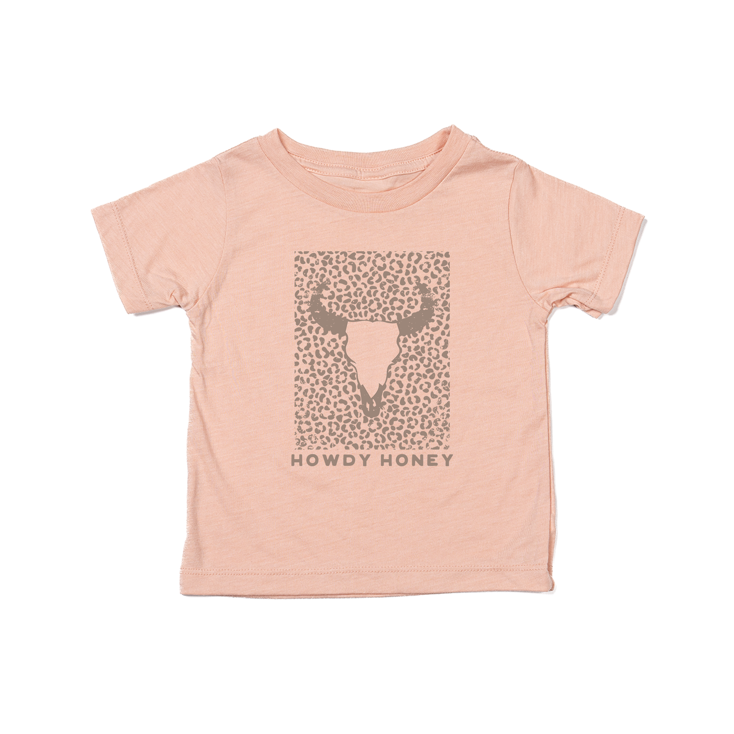 Howdy Honey - Kids Tee (Peach)