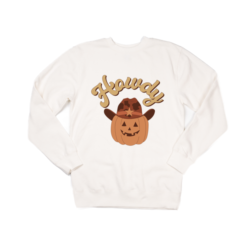 Howdy Pumpkin - Sweatshirt (Creme)