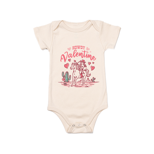 Howdy Valentine (Cupid) - Bodysuit (Natural, Short Sleeve)