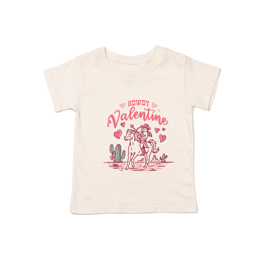Howdy Valentine (Cupid) - Kids Tee (Natural)