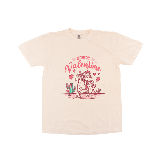 Howdy Valentine (Cupid) - Tee (Vintage Natural, Short Sleeve)