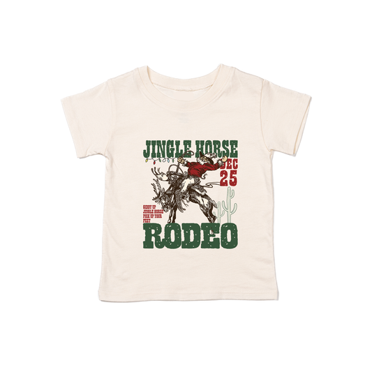 Jingle Horse Rodeo - Kids Tee (Natural)