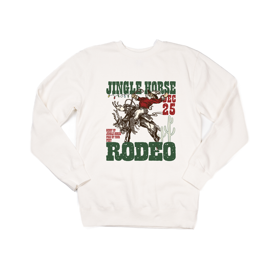 Jingle Horse Rodeo - Sweatshirt (Creme)