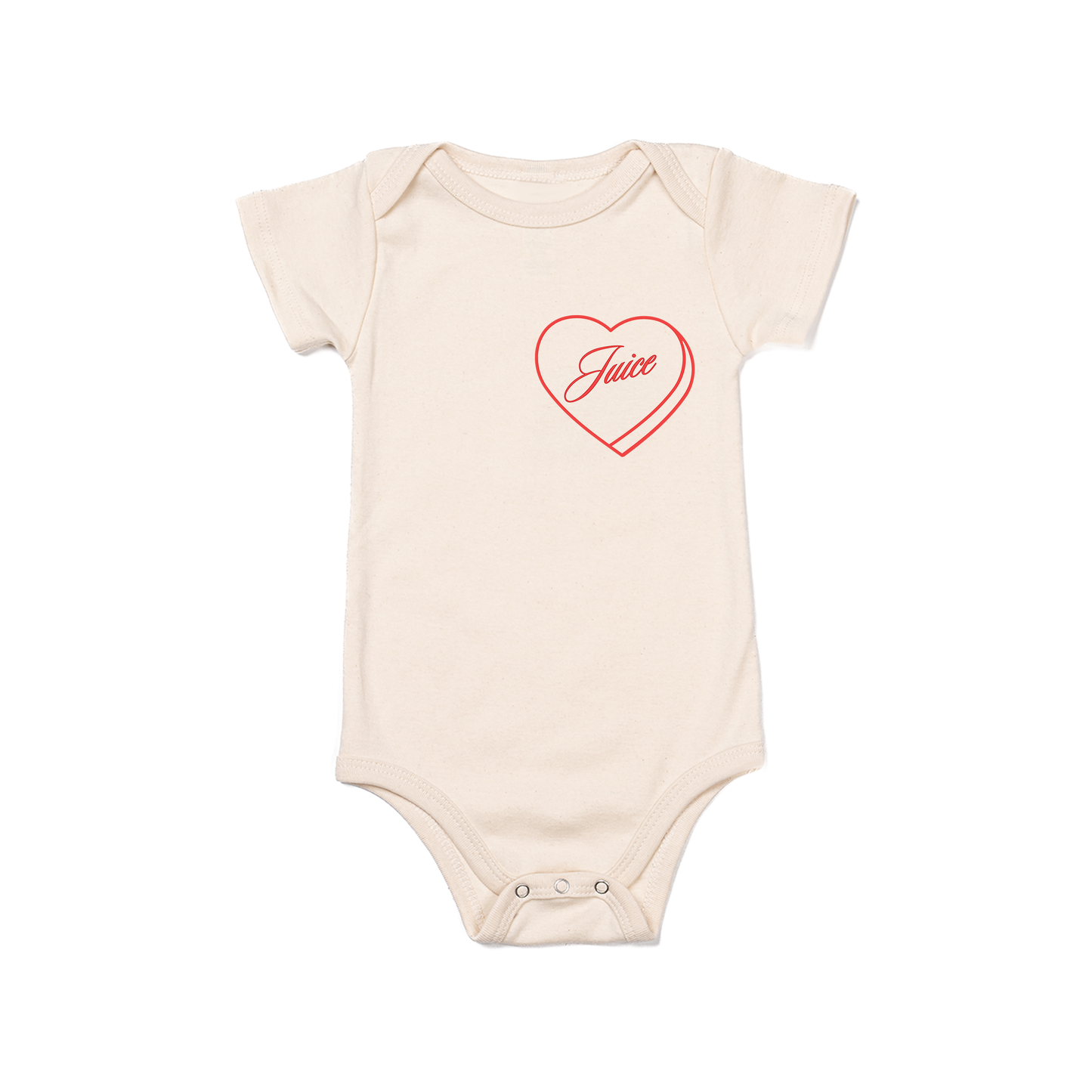 Juice Lover - Bodysuit (Natural, Short Sleeve)