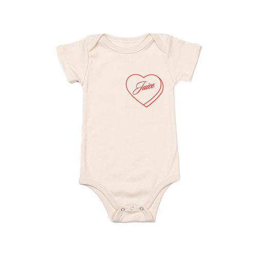 Juice Lover - Bodysuit (Natural, Short Sleeve)