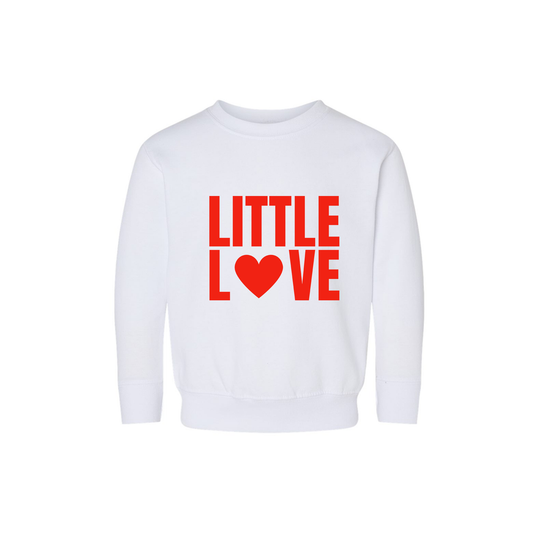 Little Love - Kids Sweatshirt (White)