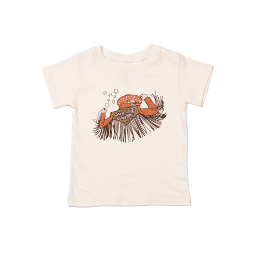 Long Live Cowgirls (Rodeo) - Kids Tee (Natural)